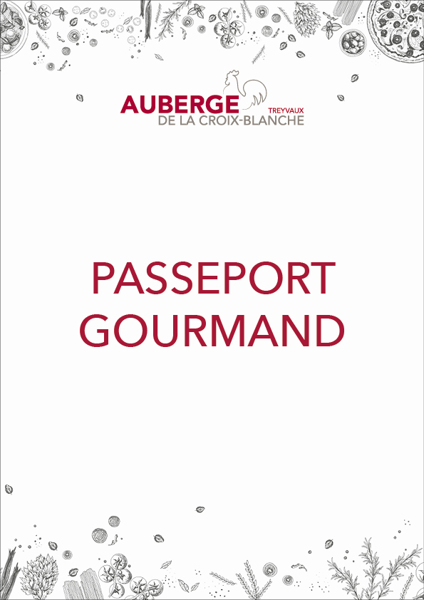 Couverture de la carte pour le Passeport Gourmand